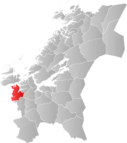 Poziția localității Comuna Hemne