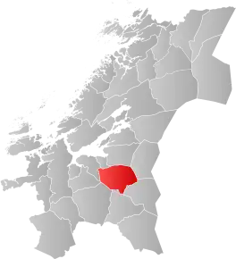 Poziția localității Comuna Selbu