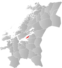 Poziția localității Frosta