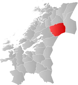 Poziția localității Comuna Snåsa