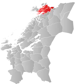 Poziția localității Comuna Nærøy