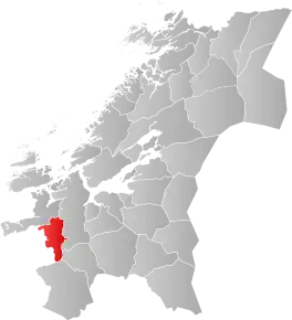 Poziția localității Comuna Rindal