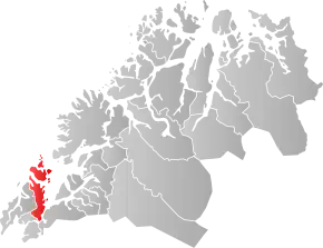 Poziția localității Comuna Harstad