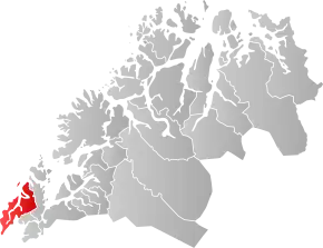 Poziția localității Comuna Kvæfjord
