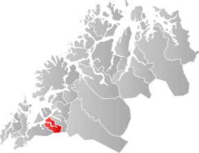 Poziția localității Comuna Gratangen