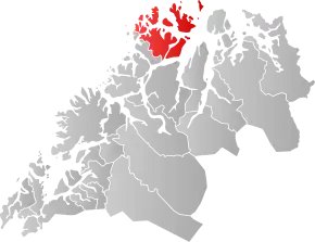 Poziția localității Comuna Karlsøy