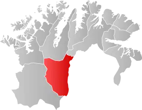 Poziția localității Comuna Karasjok