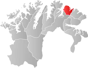 Poziția localității Comuna Berlevåg