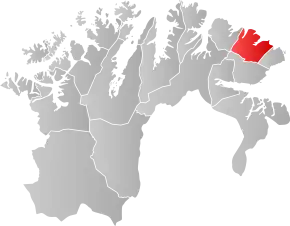 Poziția localității Comuna Båtsfjord