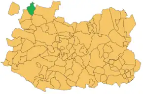 Poziția localității Navas de Estena