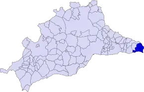 Poziția localității Nerja