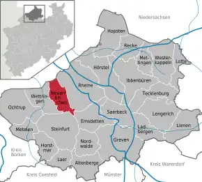 Poziția localității Neuenkirchen