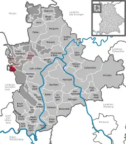 Poziția localității Neuhütten