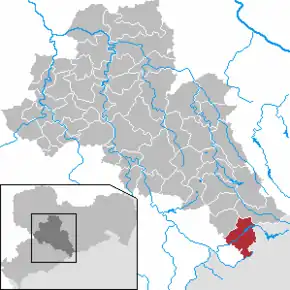 Poziția localității Neuhausen