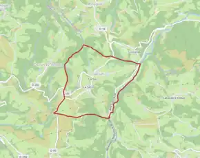 Poziția localității Neuilh