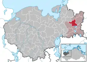 Poziția localității Neukloster