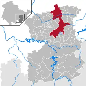 Poziția localității Neustadt an der Orla