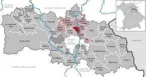 Poziția localității Neustadt an der Waldnaab