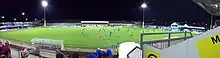 Panoramic view of The Showgrounds.