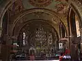 Vechea biserică de zid, monument de arhitectură religioasă - interior
