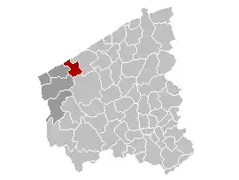 Nieuwpoort în Provincia Flandra de Vest