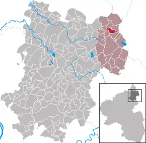 Poziția  Nister-Möhrendorf pe harta districtului Westerwaldkreis