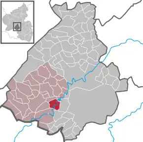 Poziția localității Nohen