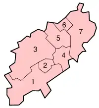 Poziția localității Northamptonshire