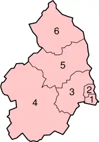 Poziția localității Northumberland