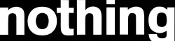 The Nothing Records logo.