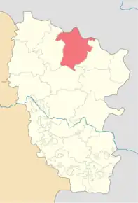 Poziția localității Novopskov