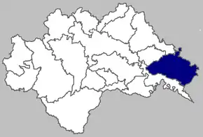 Poziția localității Novska