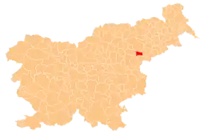 Localizarea comunei în cadrul țării