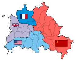 Localizarea Berlinului de Vest