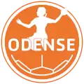 Emblema Odense Håndbold în perioada 2018-2020.