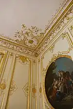 Decorare pe tavanul din biroul prim-ministrului francez, în Hôtel Matignon(1720–1725)