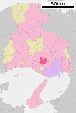 Poziția localității Ono