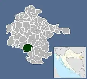 Poziția localității Bošnjaci