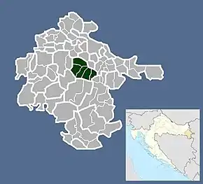 Poziția localității Stari Jankovci