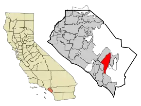 Poziția localității Mission Viejo