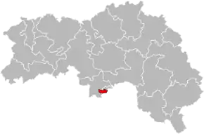 Poziția localității Cantonul Alençon-2