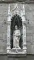 Donatello: Statuia Sfântului Marcu într-o nișă pe faţada bisericii Orsanmichele (Florența)