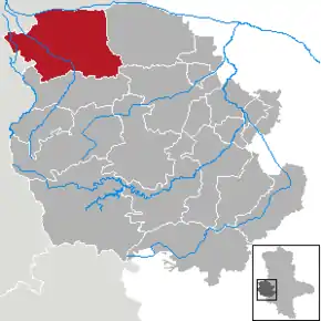 Poziția localității Osterwieck