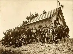 Inaugurarea cabanei Kredarica(1896)