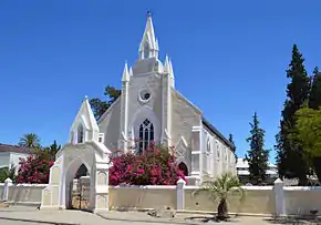Dutch Reform Church building in Clanwilliam