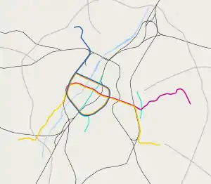 Bourse (stație de premetrou din Bruxelles) se află în Metroul din Bruxelles