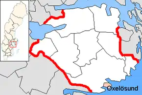 Localizarea comunei în cadrul comitatului