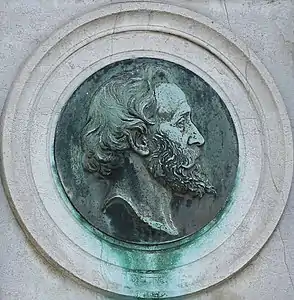 Hugues Merle (1881), Paris, Cimitirul Père-Lachaise.