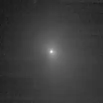 Cometa 9P/Tempel văzută de sondă la o distanță de 4.2 mln. km