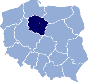 Poziția localității Chełmża